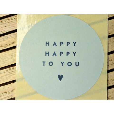 Sticker "Happy Happy to you"