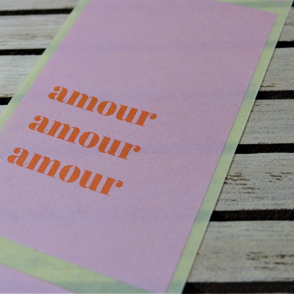 Sticker "amour"